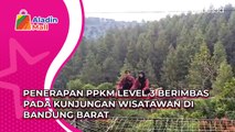 Penerapan PPKM Level 3 Berimbas pada Kunjungan Wisatawan di Bandung Barat