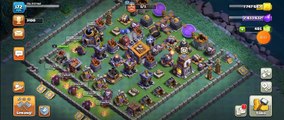 Clash Of Clans Night City Epic Battle