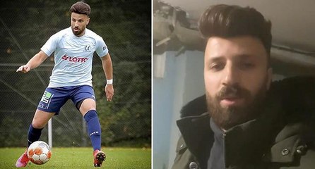 Gurbetçi futbolcu, Ukrayna’da mahsur kaldı