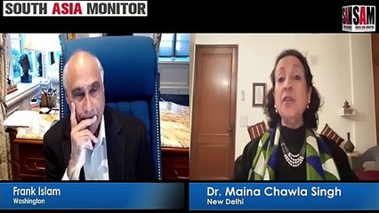 Frank Islam speaks with Dr. Maina Chawla Singh, Diaspora Scholar, Author, Higher-Ed Consultant, with over 25 years of teaching experience at universities in India, United States and Israel | Washington Calling