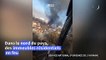 Ukraine: des immeubles résidentiels en feu ou détruits par les bombardements