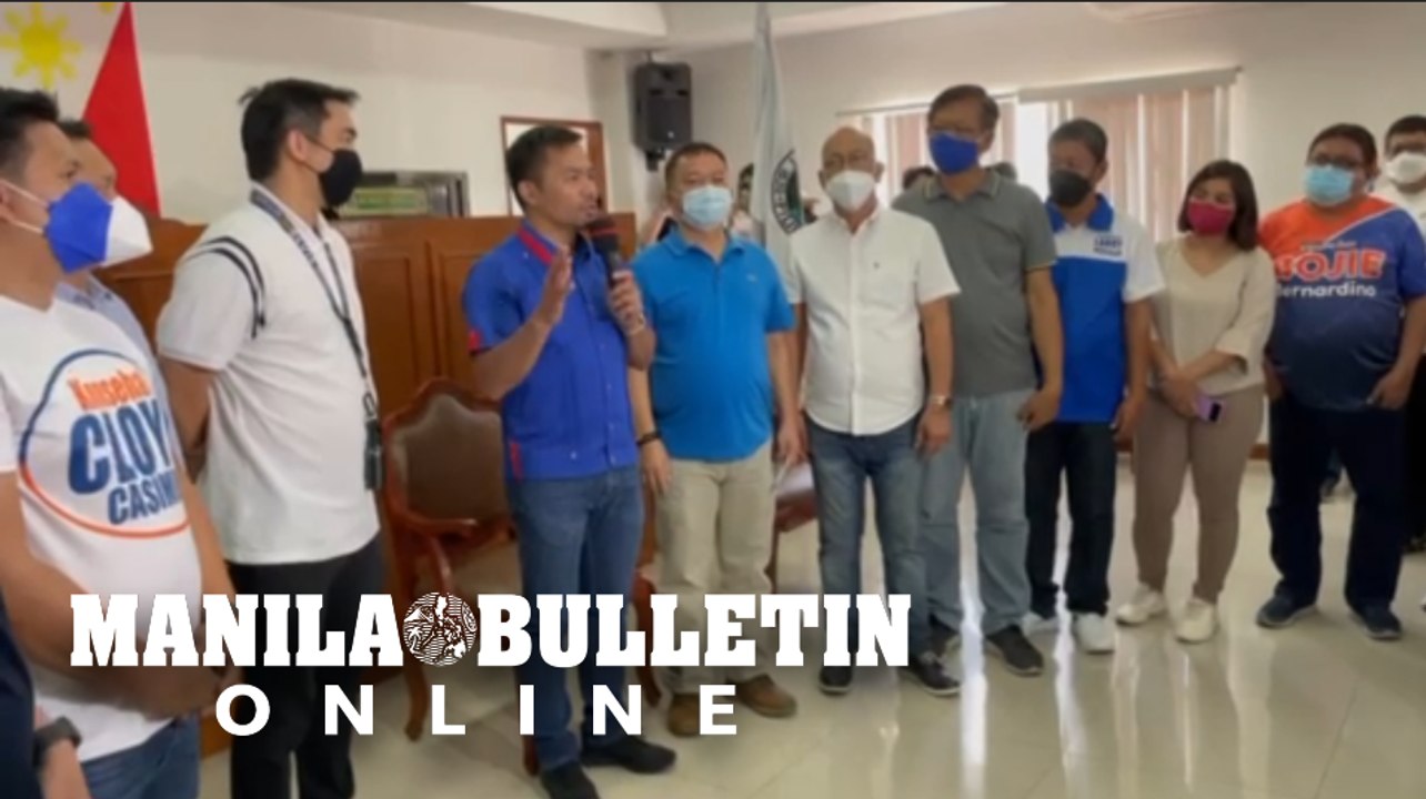 Pacquiao presents his platform of governance to Marikina City legislative council