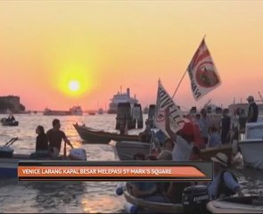 Venice larang kapal besar melepasi St Mark's Square