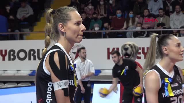 Son dakika haberleri: SPOR Ukraynalı voleybolcu Olesia Rykhliuk Savaş, diplomatik yollarla çözülmeli