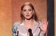 Jessica Chastain 'stunned' by SAG Awards win