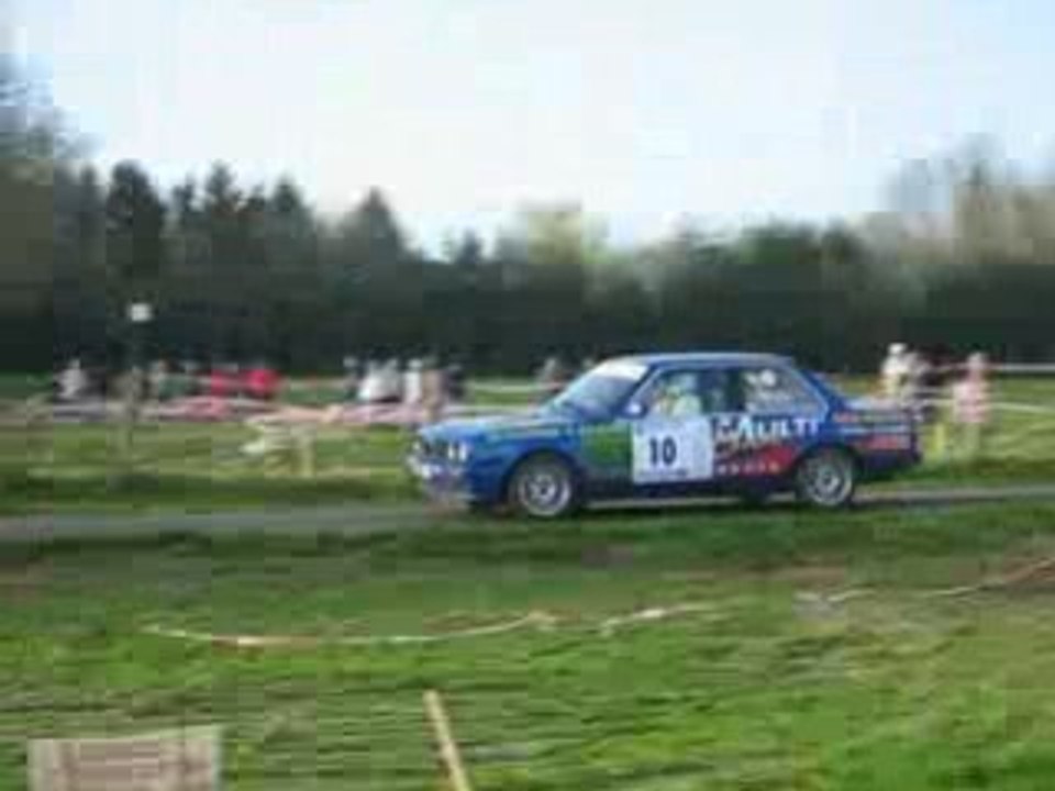 Mathieu sénécal rallye cote fleurie 2008