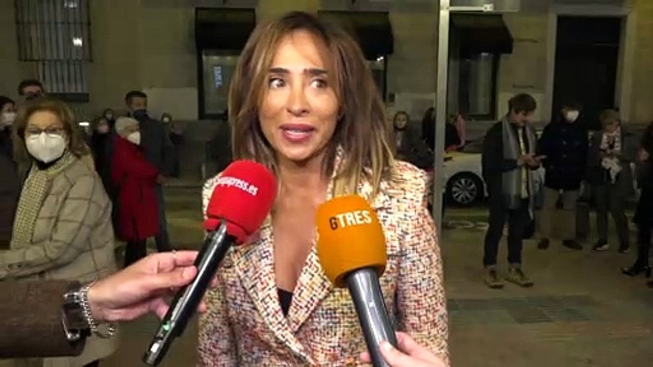 María Patiño, junto a su marido, acude al teatro a ver a Ainhoa Arteta-GTRES