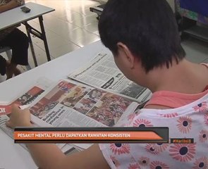 Pesakit mental perlu dapatkan rawatan konsisten