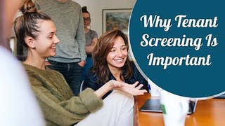 Why Tenant Screening Is Important