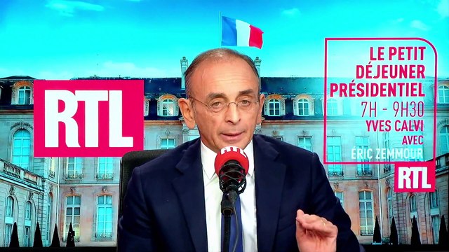 Eric Zemmour est l'invité du petit-déjeuner présidentielle