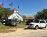 Families in tears as they await news on loved ones after church shooting