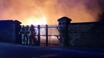 Fire fighters tacked a major fire last night in Wentworth. Watch the dramatic video here as they struggled to gain entry to the premises.