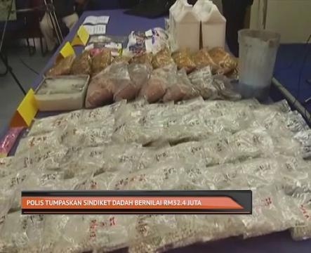 Polis tumpaskan sindiket dadah RM32.4 juta