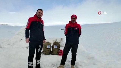 2 bin 500 rakımlı Nemrut Kalderası'nda arama kurtarma kampı