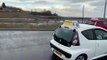 North East Driving Instructors hold a convoy across Sunderland in protest of closing South Shields Driving Test Centre.