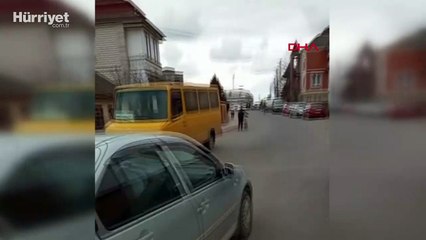 İzmit'ten Ukrayna'ya gidip eşi ve kızını aldı