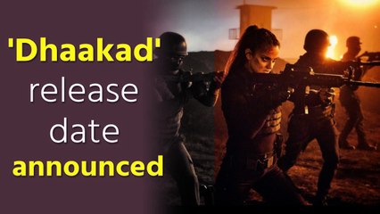 Kangana's 'Dhaakad' release date announced