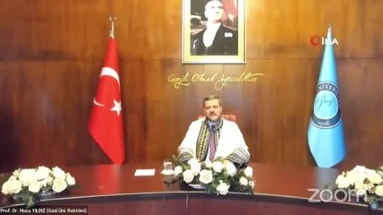 Video herunterladen: Gazi Üniversitesinde bahar dönemi Rektör Yıldız'ın açılış dersi ile başladı