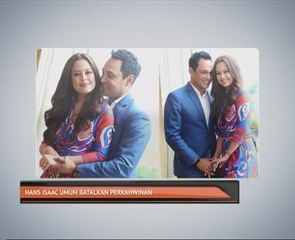 Hans Isaac umum batalkan perkahwinan