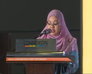 Forum keseimbangan hidup dan kerjaya
