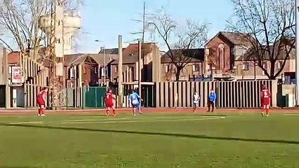 SUPER BUT LORS DE LA RENCONTRE MAUBEUGE contre LES FEMININES SINOISES 10 à 0
