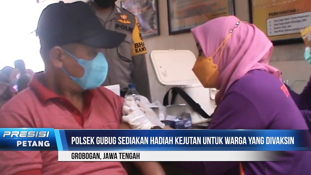Polres Grobogan gelar Vaksinasi Dosis Pertama, Kedua Dan Vaksin Booster Di Mapolsek Gubug