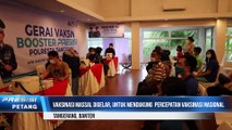 Ciptakan Herd Immunity, Wakapolda Banten Tinjau Vaksinasi Massal Serentak di Citra Raya Sport Club