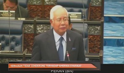 Kerajaan tidak cenderung terhadap Amerika Syarikat