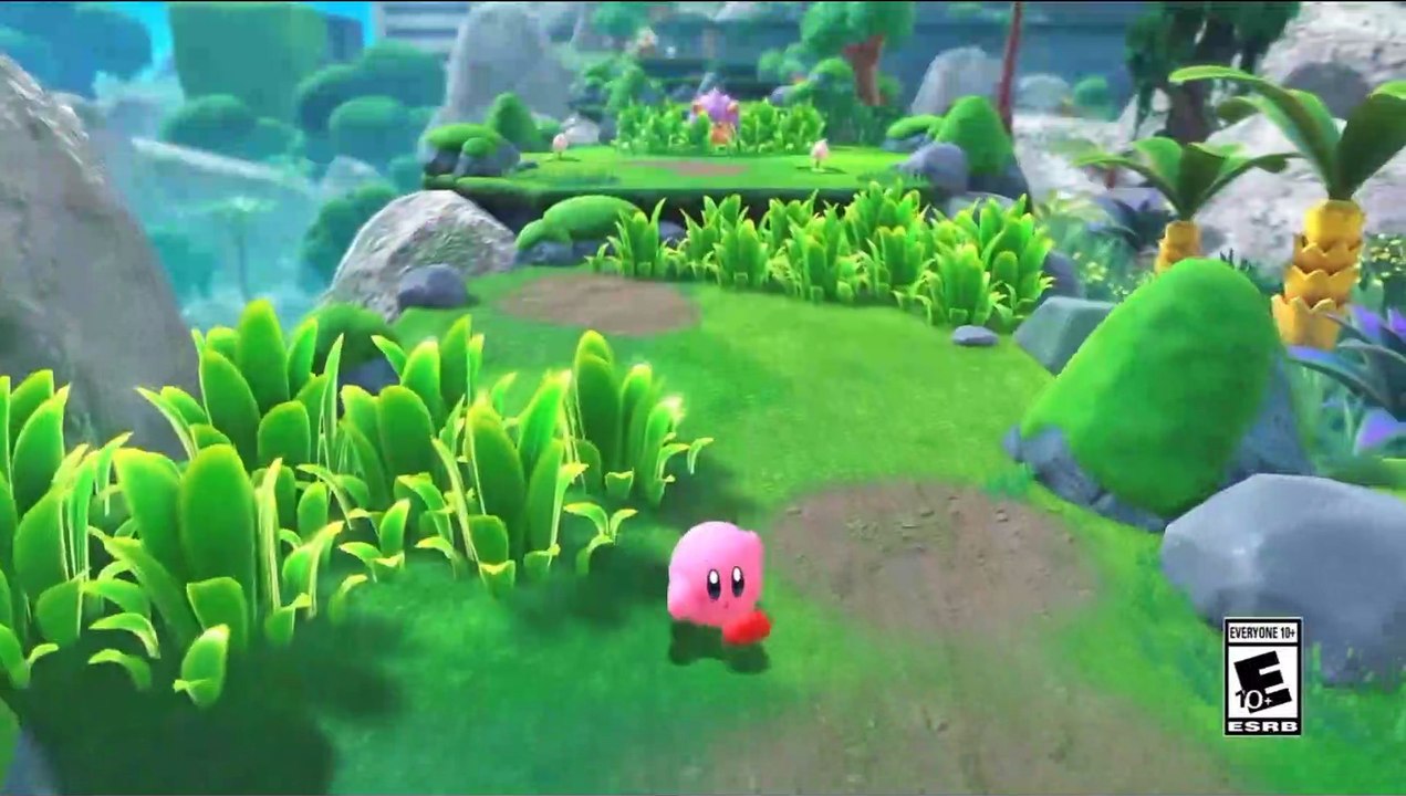 Kirby And The Forgotten Land : Official Trailer