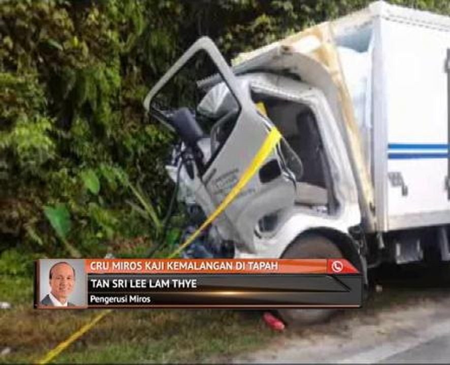 CRU Miros kaji kemalangan di Tapah