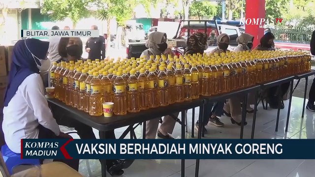 Vaksin Berhadiah Minyak Goreng