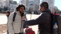 Watch: Indian students walk from their hostels in Kyiv to railway station