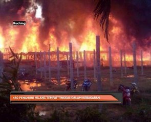 450 penghuni hilang tempat tinggal dalam kebakaran
