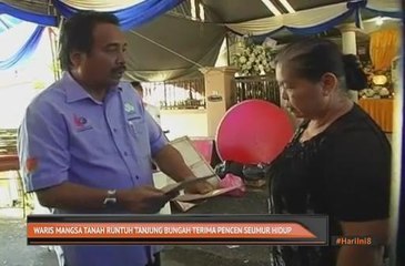 Waris mangsa tanah runtuh Tanjung Bungah terima pencen seumur hidup