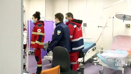 Kiev'de "acil durum hastanesi" hazırlandı