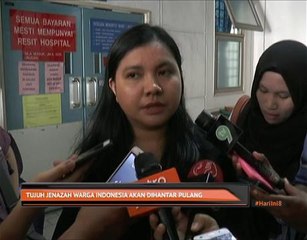 Tujuh jenazah warga Indonesia akan dihantar pulang