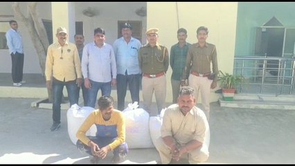 केमिकल पाउडर के साथ लाए पांच लाख का डोडा पोस्त चूरा