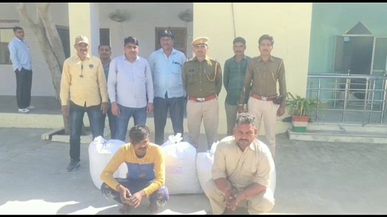 केमिकल पाउडर के साथ लाए पांच लाख का डोडा पोस्त...