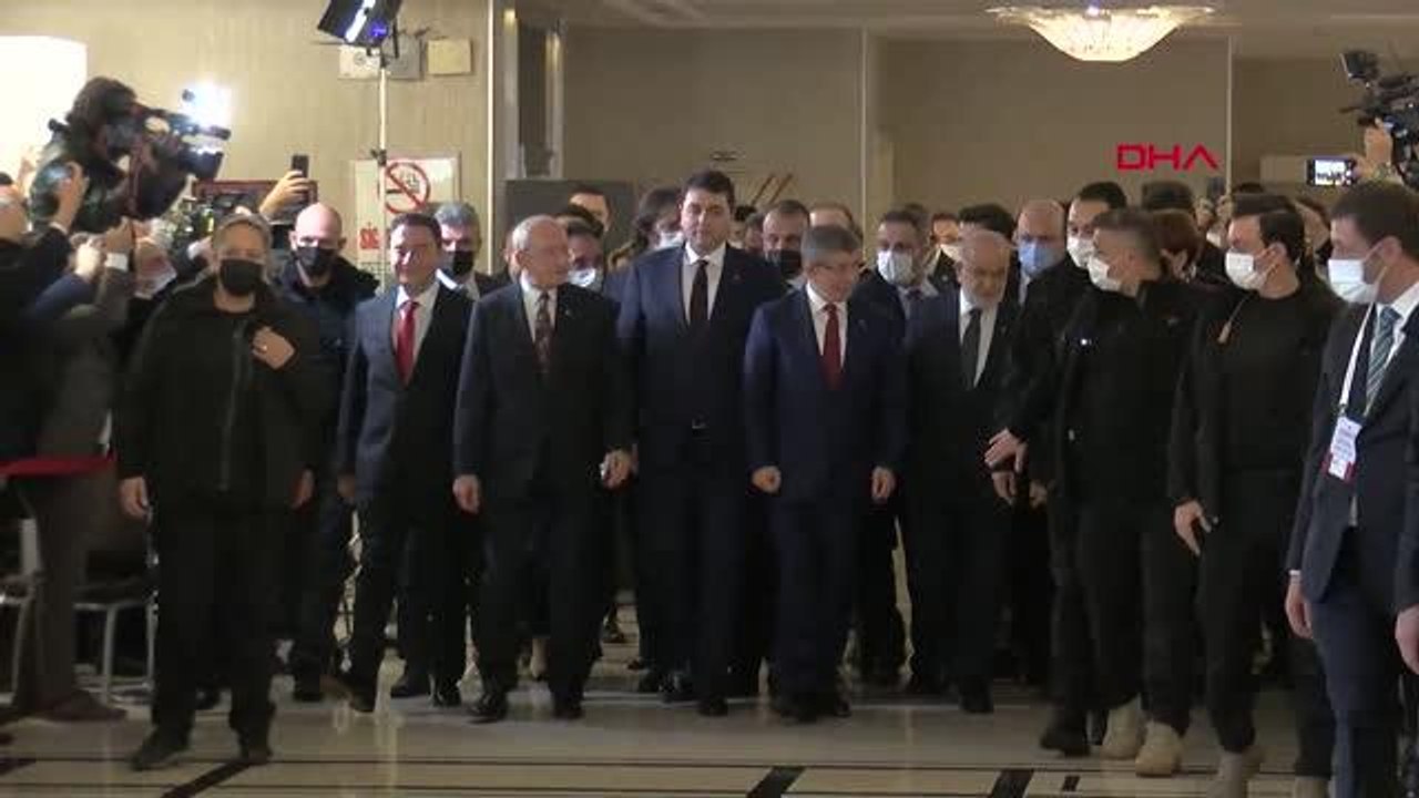 48 sayfalık güçlendirilmiş parlamenter sistem metni 6 siyasi parti genel başkanı tarafından imzalandı