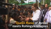 Jordan's Queen Rania calls out 'systematic prosecution' of Rohingya