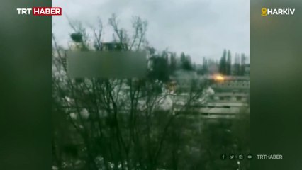 Rus güçleri Harkiv'i vurdu