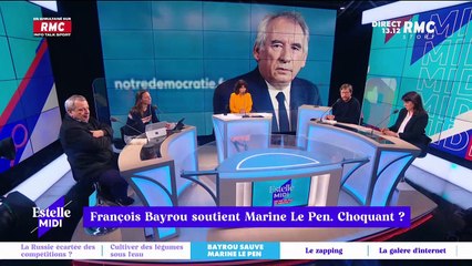 François Bayrou soutient Marine Le Pen, choquant ? - 28/02