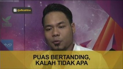 Puas bertanding kalah tidak apa - Syamel