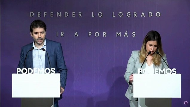 Podemos exige a Rusia que cese su ataque a Ucrania y no comparte todas las medidas de la UE
