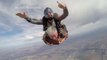 80-year-old woman goes skydiving