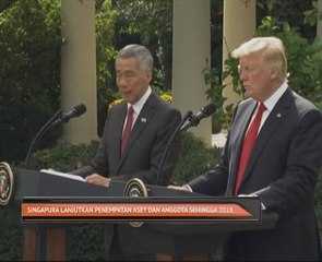 Singapura lanjutkan penempatan aset dan anggota sehingga 2018