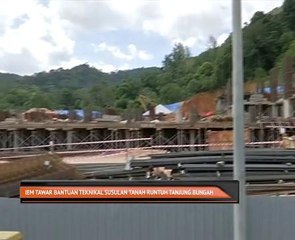 IEM tawar bantuan teknikal susulan tanah runtuh Tanjung Bungah