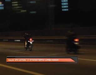 Calon SPM antara 13 ditahan sertai lumba haram