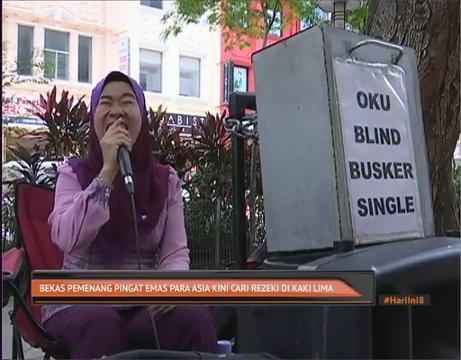 Bekas pemenang pingat emas Para Asia kini cari rezeki di kaki lima