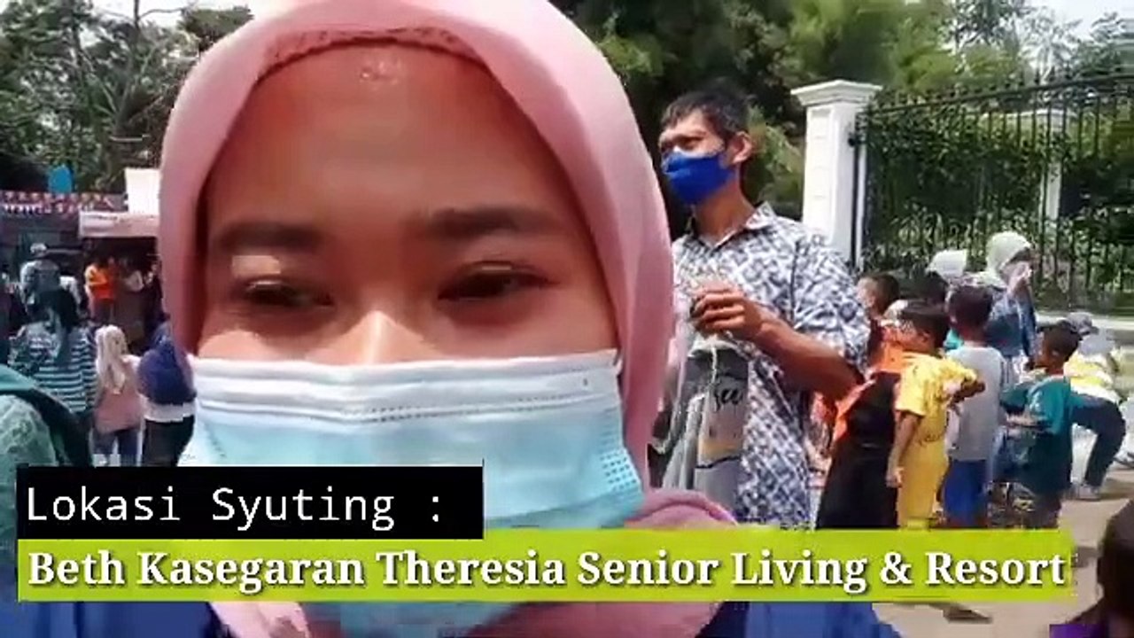 Lokasi syuting ikatan cinta Arya Saloka di serbu ratusan emak emak